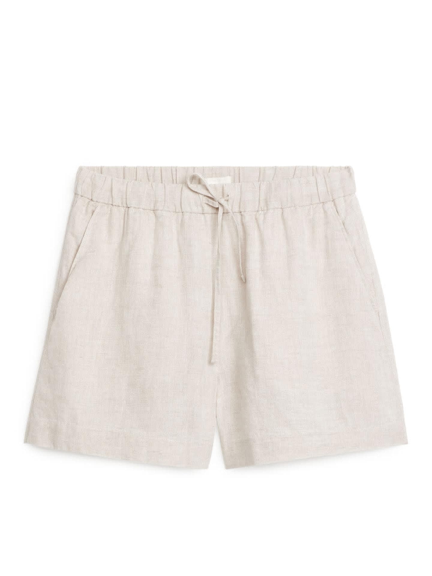 Leinen-Shorts Arket beige